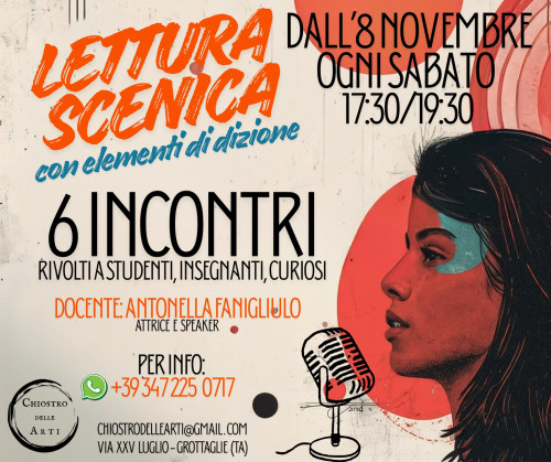 Lettura scenica (con elementi di dizione)