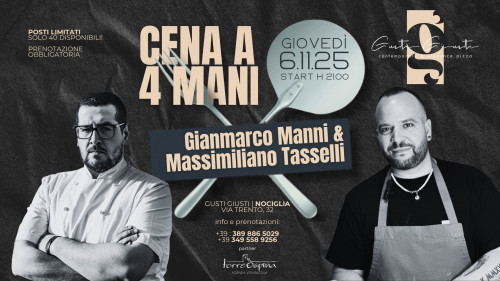 CENA A 4 MANI