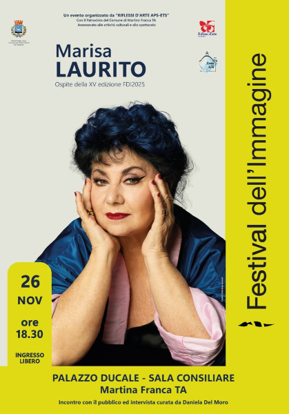Marisa Laurito ospite al Festival dell'Immagine