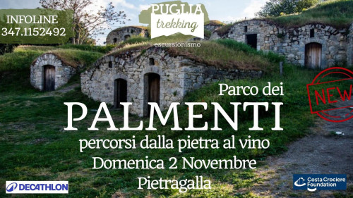 PARCO DEI PALMENTI percorsi dalla pietra al vino