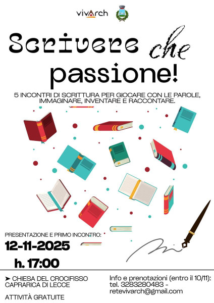 Scrivere che passione!