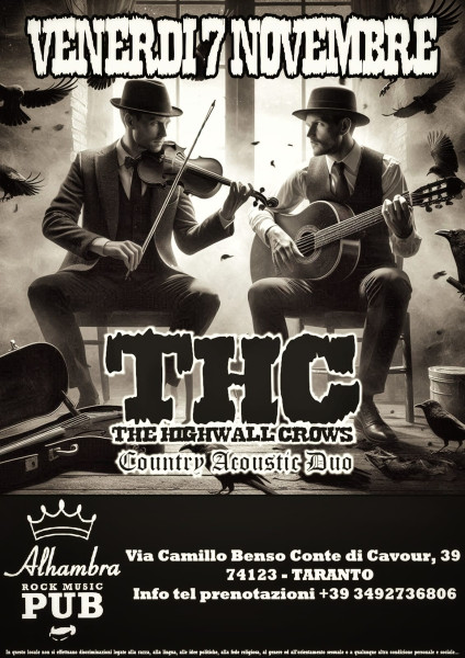 THE HIGHWALL CROWS "LIVE"