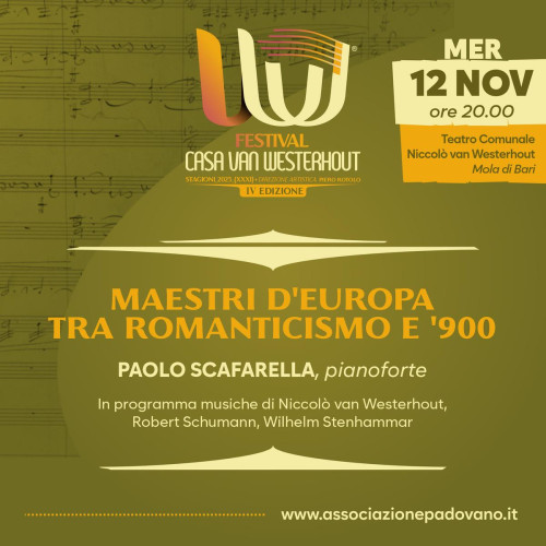 MAESTRI D'EUROPA TRA ROMANTICISMO E '900