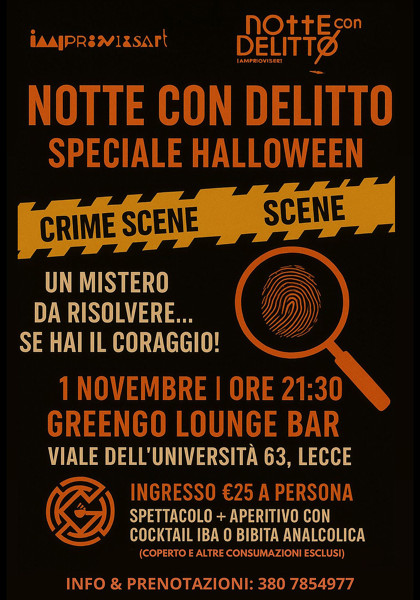 Notte con Delitto Halloween Edition