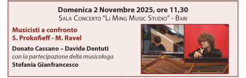 Musicisti a confronto: Prokofiev e Ravel