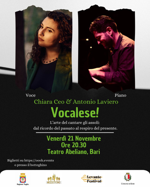 My Vocalese! Chiara Ceo voce Antonio Laviero pianoforte