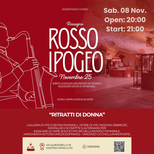 Rassegna Rosso Ipogeo "Ritratti di Donna"