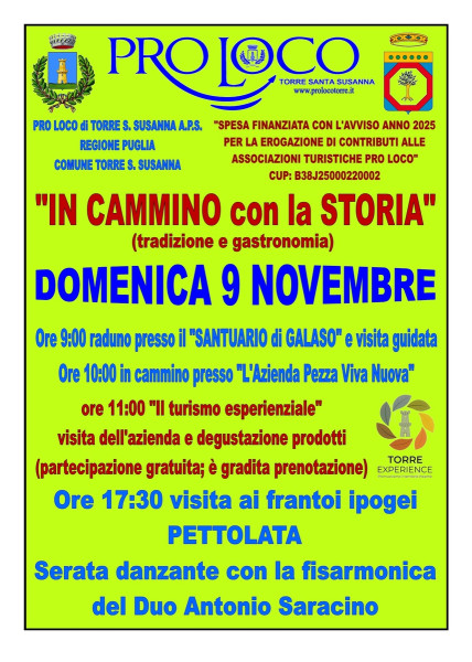 In cammino con la storia
