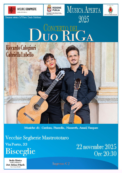 Duo Riga per MusicAperta