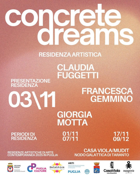 Presentazione Residenza Artistica Concrete Dreams