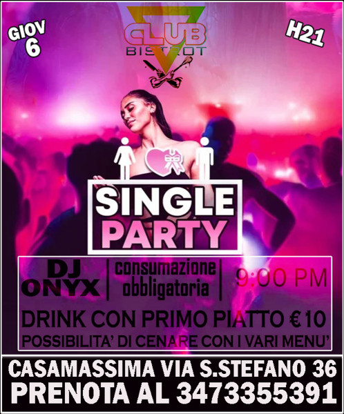 SINGLE PARTY