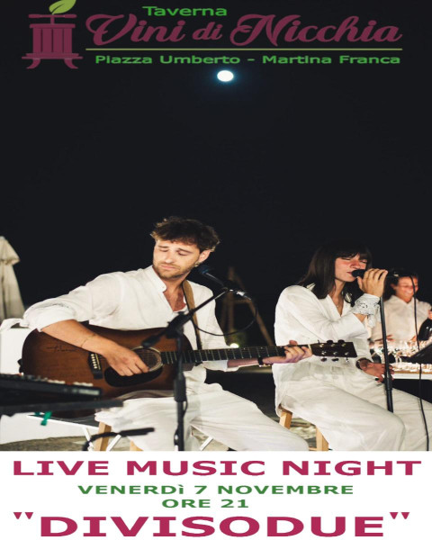 Live acustico in vineria con i DivisoDue