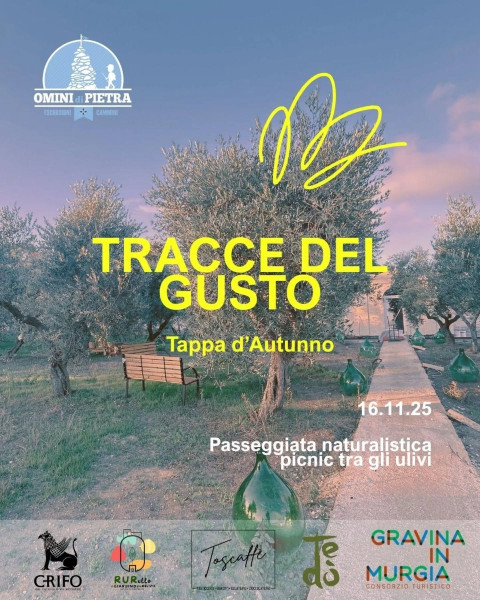 Tracce da Gustare  Tappa D’autunno