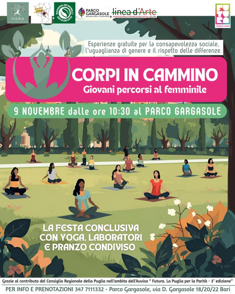 Corpi in cammino | La festa conclusiva al Parco Gargasole!