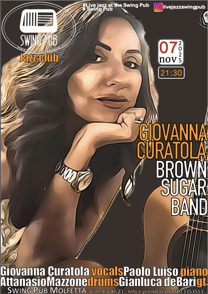 Live Jazz - Giovanna Curatola & Brown Sugar Band