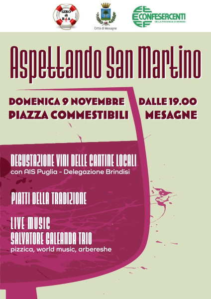 Aspettando San Martino  Sapori, musica e tradizioni nel cuore di Mesagne