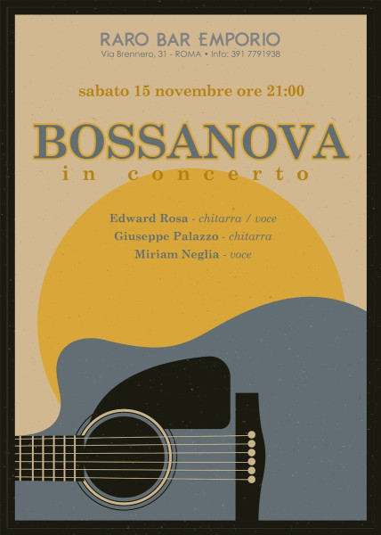 Bossanova Live | Edward Rosa live concert