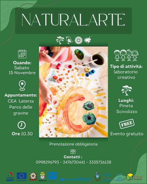 NaturalArte  la natura come tavolozza!