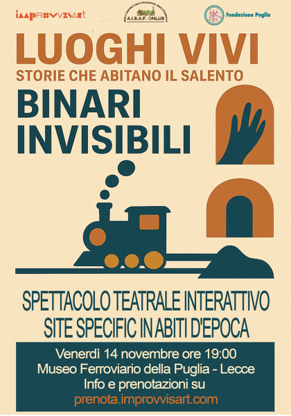 Binari Invisibili - spettacolo teatrale interattivo
