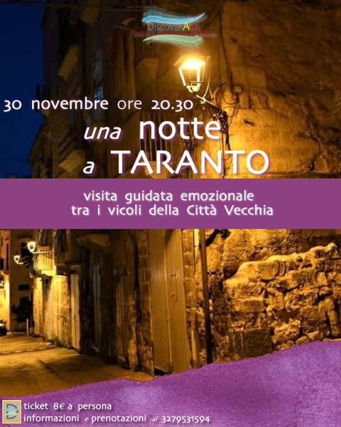 una notte a TARANTO