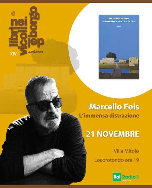 Marcello Fois presenta "L'immensa distrazione"