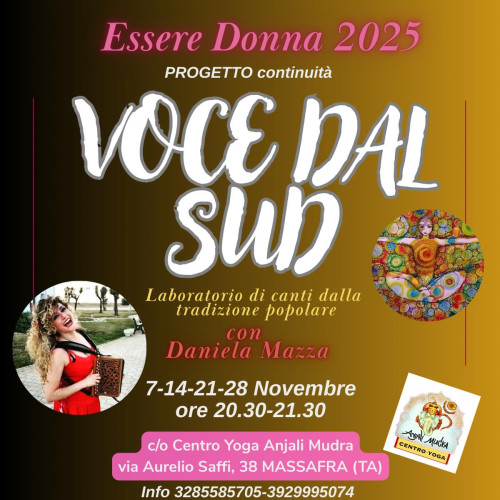 Voce Dal Sud - Progetto ESSERE DONNA