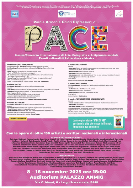 Parole Armonie Colori Espressioni di Pace