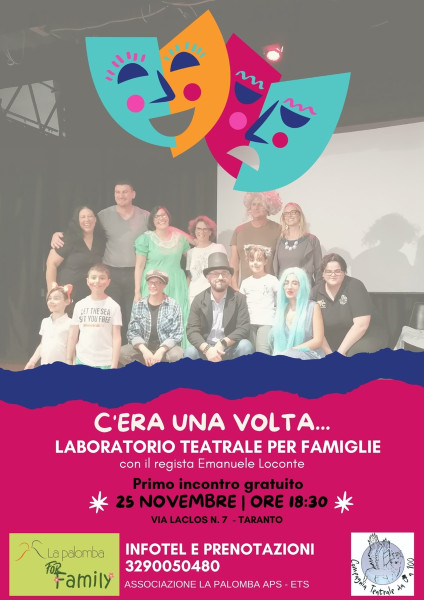 C'era una volta ... laboratorio teatrale per famiglie