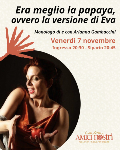 Era meglio la papaya, ovvero la versione di Eva