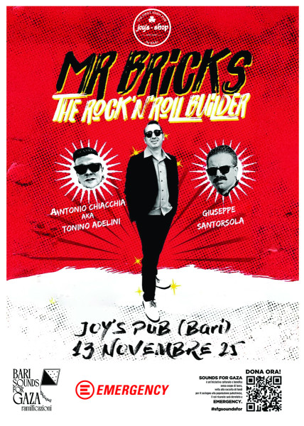 SOUNDS FOR GAZA -Live concert with MR. BRICKS