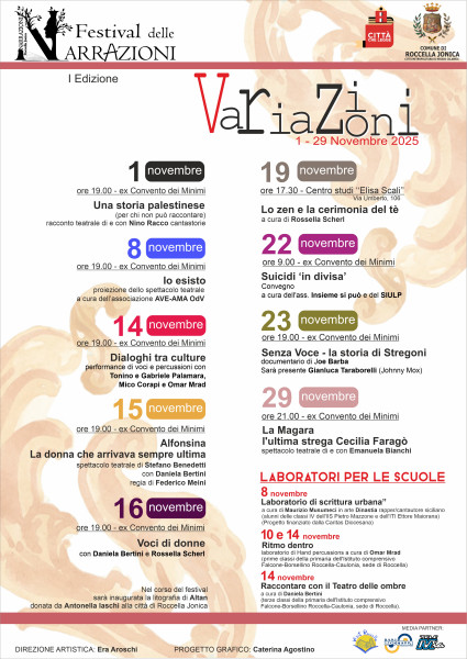 Festival delle Narrazioni "Variazioni"