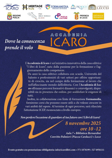 L’Accademia di Icaro: dove la conoscenza prende il volo