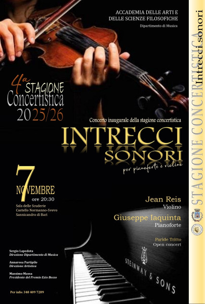 Concerto per pianoforte e violino "Intrecci sonori"