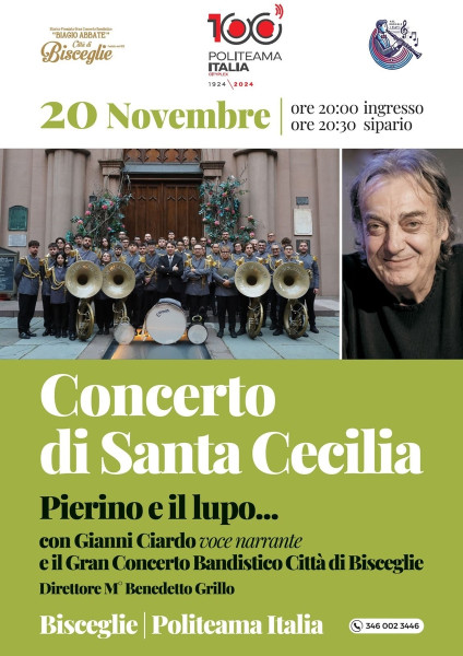 Concerto di Santa Cecilia - Pierino e il Lupo