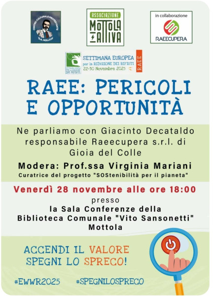 RAEE: pericoli e opportunità