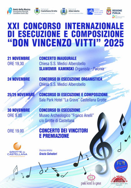 Concerto dei finalisti  21° Concorso Internazionale Don Vincenzo Vitti