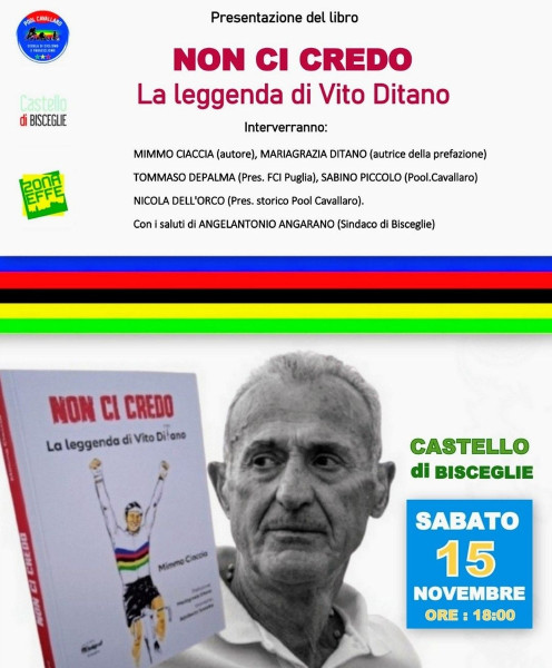 Presentazione del libro NON CI CREDO - La leggenda di Vito Ditano