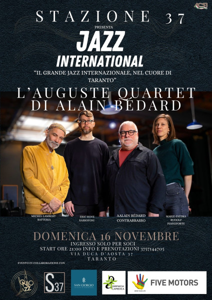 il Grande Jazz Internazionale:Alain Bèdard