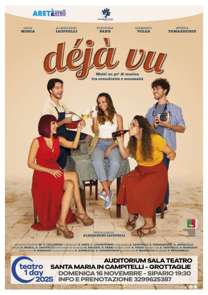 "Déjà vu"  Rassegna Premio Teatro 1 day 5^ edizione