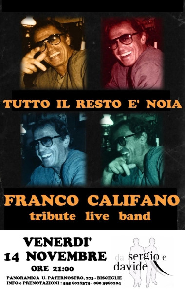 CALIFANO live tribute