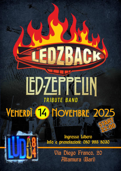 LedZBack - Led Zeppelin Tribute live