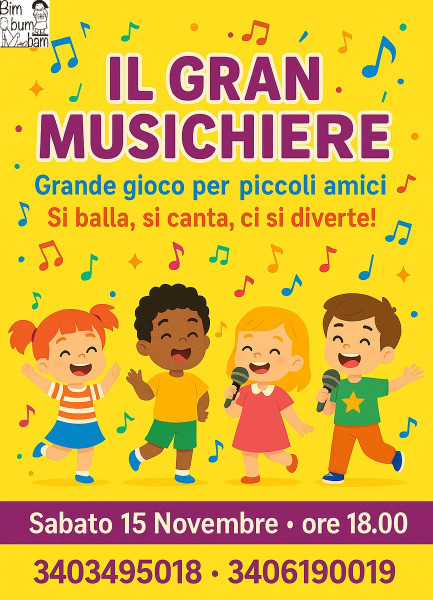 IL GRAN MUSICHIERE grande gioco musicale
