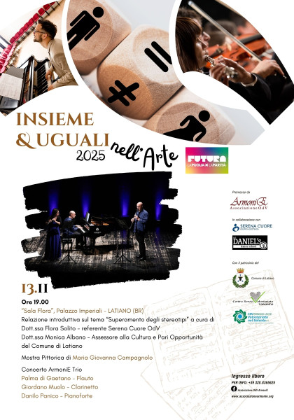 Insiem&Ugualinell’Arte  Pittura e Musica per l’ultimo appuntamento