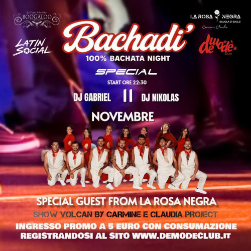 Bachadì con la scuola di ballo La rosa Negra di Claudia Mottolese