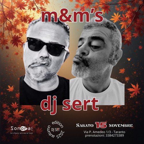 m&m’s dj sert, tablet and cabaret