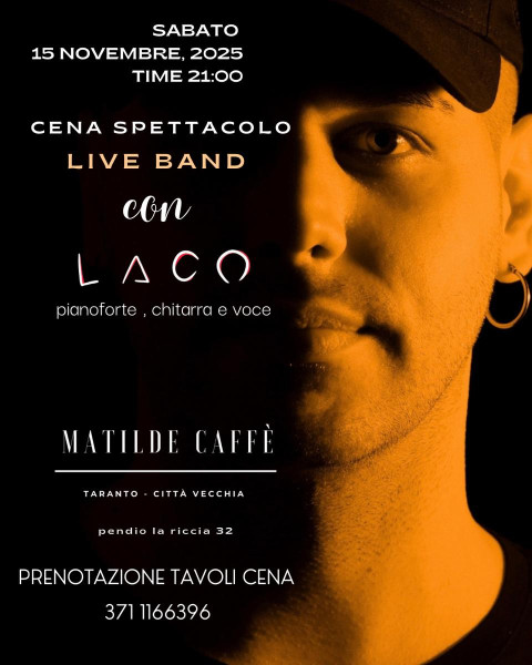 Cena Spettacolo - Laco Live Band
