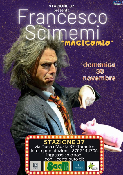 il cabaret di Stazione:Francesco Scimemi