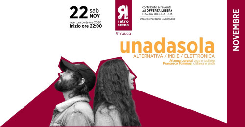 unadasola | live elettro/indie
