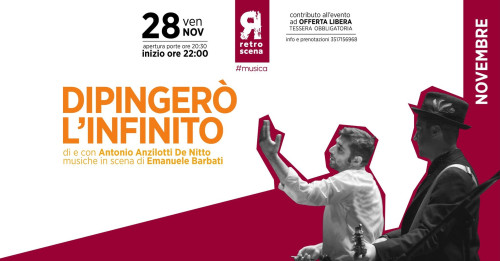 DIPINGERO L’INFINITO di e con Antonio Anzilotti De Nitto