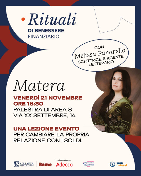 Lezione evento con ospite speciale Melissa Panarello